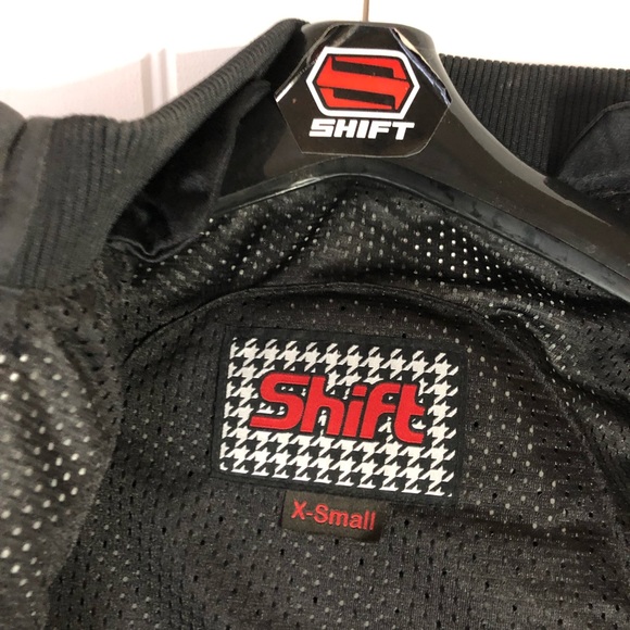 SHIFT stylish houndstooth motorcycle jacket - Picture 7 of 8